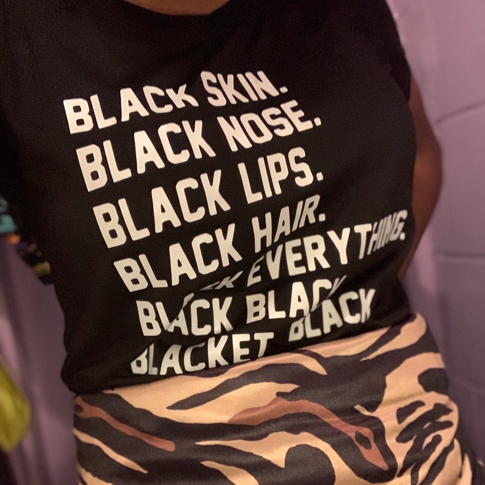 BLACK EVERYTHING Tops